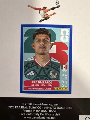 Blue panini fifa world - blue,