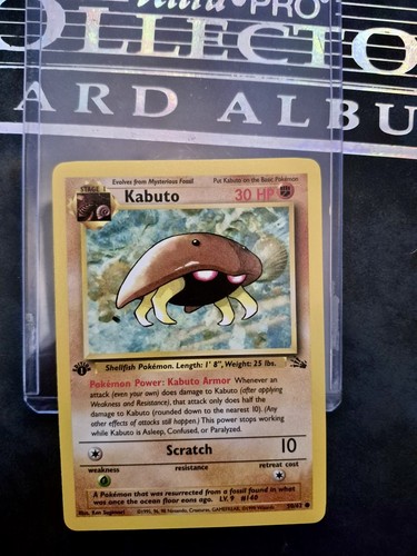 Pokémon tcg kabuto - 🔥,