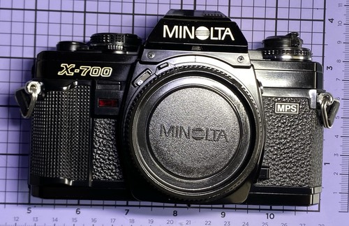 Minolta 700 restored and new - and,