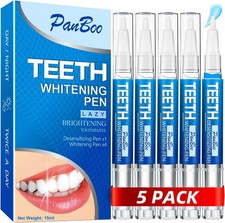 Teeth Whitening Pen 5 Pack 70+
