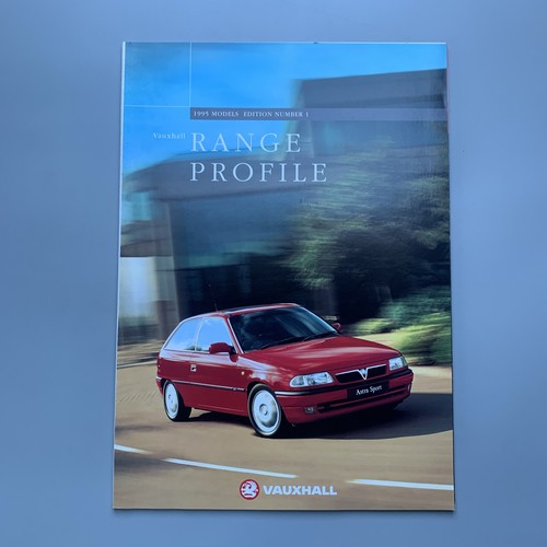Vauxhall range brochure - range,