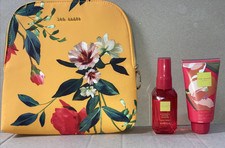 Ted Baker Ladies Toiletries Bag / Make Up Bag +Body Lotion+body Spray -New other