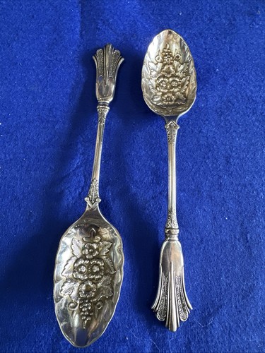 Antique silver plated fruit - antique,