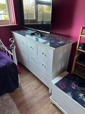 Ikea hemnes white chest of 8