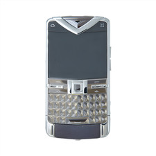 Vertu Quest RM-582V - Polished SS Peat Ltr Silver CN Classic - Good Condition
