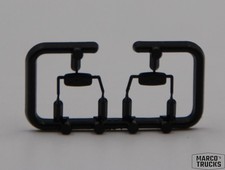 Herpa Albedo 1 set of mirrors black für Scania 140, 141 - 1:87 /H17585