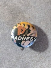 Vintage 80s Madness Pin Badge