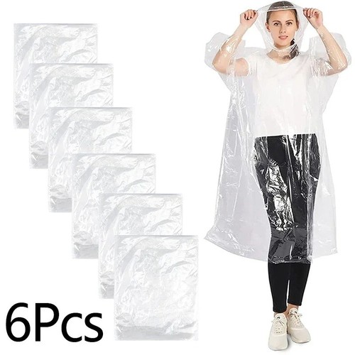 Adult disposable rain poncho - disposable,
