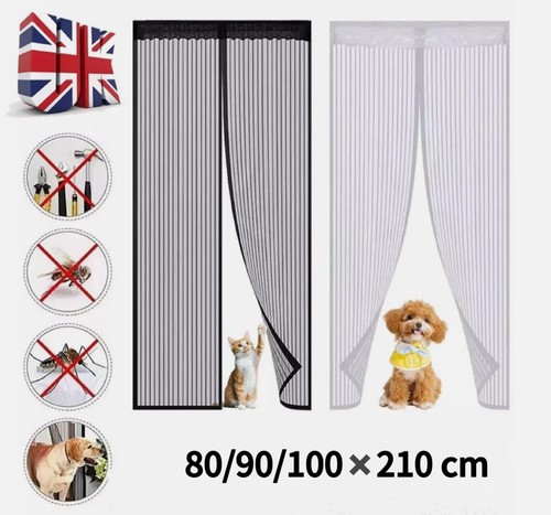 Magic curtain door mesh - door,
