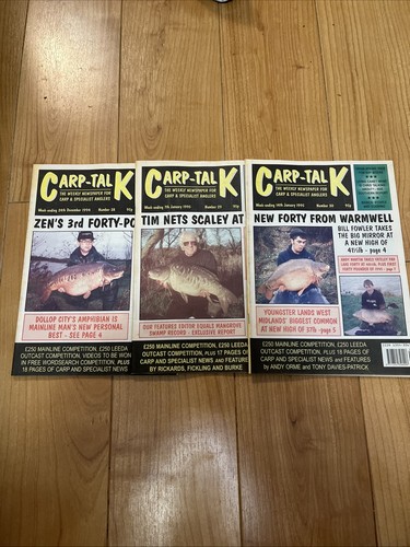 Vintage carp talk - x,