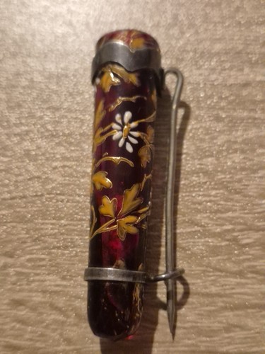 Rare antique cranberry glass - antique,