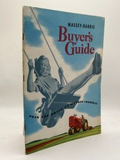 Massey-Harris Buyer’s Guide 1951 Vintage Brochure Tractor Farming Advertising