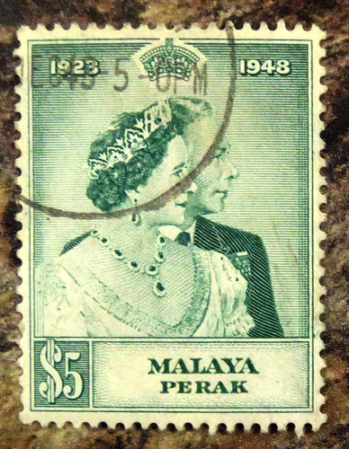 Malaya perak 1948 silver - malaya,