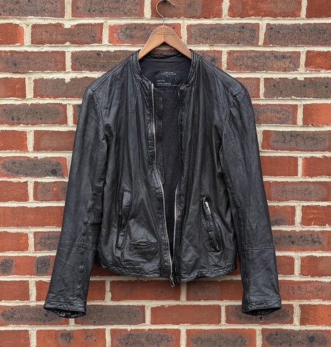 Allsaints mens collide leather - mens,