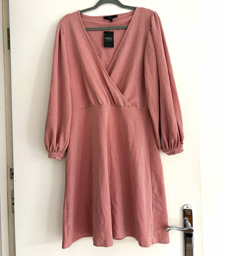 Next pink glitter fit - pink,