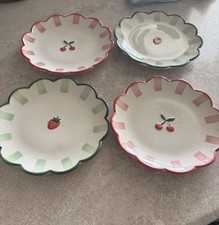 Summer fruits side plates - summer,