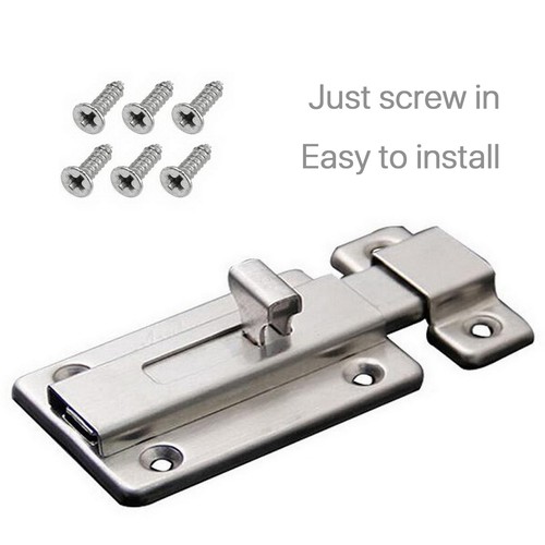 2pcs sliding lock stainless - 2pcs,