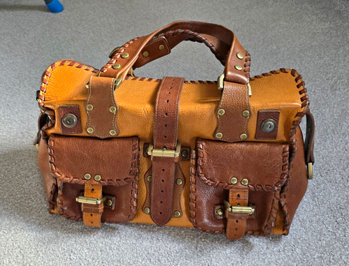 Mulberry brown tan leather - mulberry,