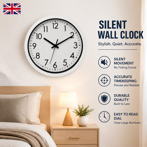 Quartz basic wall clock - quartz,