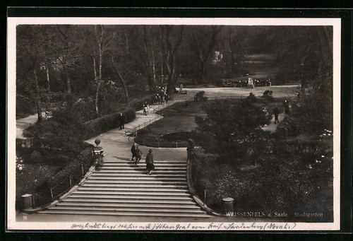 Postcard weissenfels am - postcard,