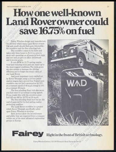 1974 land rover photo - land,