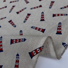 Nautical Sea Beaches Cotton