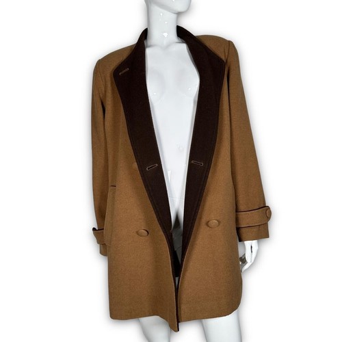 Long wool coat camel - wool, cashmere