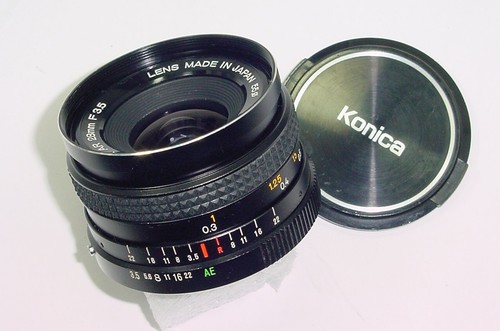 Konica 28mm ar hexanon - konica,