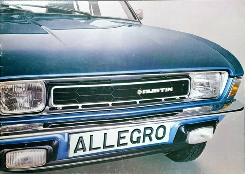 Austin allegro brochure 1977 - brochure,