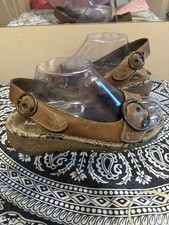 Fly London Camel Tram Sandals