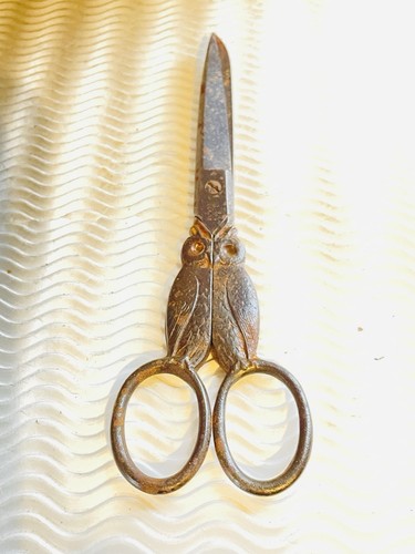 Vintage antique owl bird - antique,