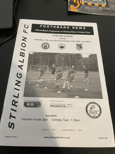 Stirling albion hamilton - stirling,