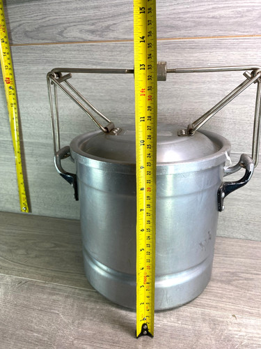 Antique aluminium steamer