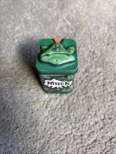 Hunkydory Tin Fungus The Bogeyman Muck Tin Storage Box Vintage Collectable