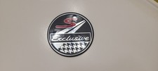 Porsche S Exclusive Grill Badge Emblem Hood Ornament 62mm Dia. 911, 