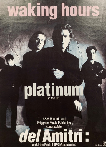 Del amitri 1991 original print - del,