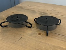 Vintage Set Of Two Black