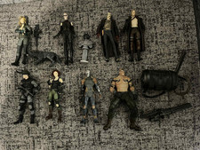 Metal Gear Solid 1 Mcfarlane Figures – 8 Figure Set, Loose with some accessories