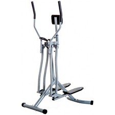 HOMCOM Air Walker Glider Cross Trainer Fitness Machine for Home Gym, Grey