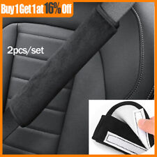 2x Car Seat Belt Cover Pads Car Safety Cushion Covers Strap Pad For Adults Kids