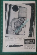 Submarine Chief Petty Officer Watson HMS Dolphin Laurence Dunn - 1950 Article