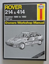 Rover 214 & 414 Haynes Owners