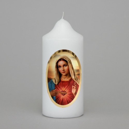 Immaculate mary pillar - x,