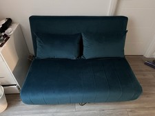 Velvet Haru Sofa Bed 2 Seater