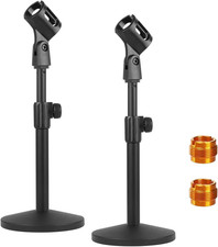 YOUEON 2 Pcs Microphone Stand