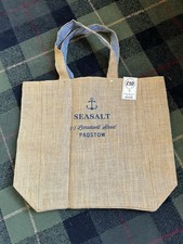 BNWT SEASALT LARGE HESSIAN