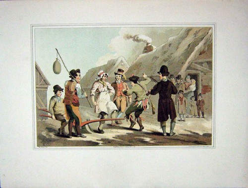Original old antique - original, print