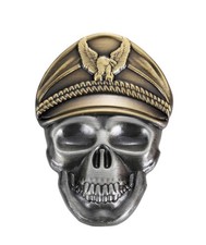 GERMAN BIKER SKULL HEAVY