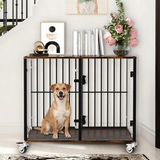 Tempered Glass Dog Cage