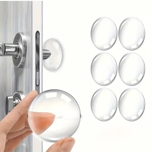 Silicone door handle - handle, wall